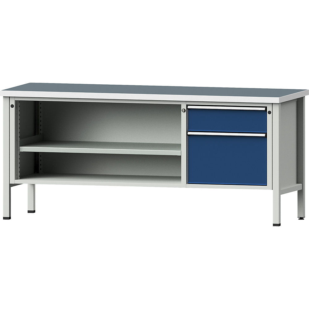 ANKE Serie V Workbench Universal Plate Light Gray 2000x700x890mm 2