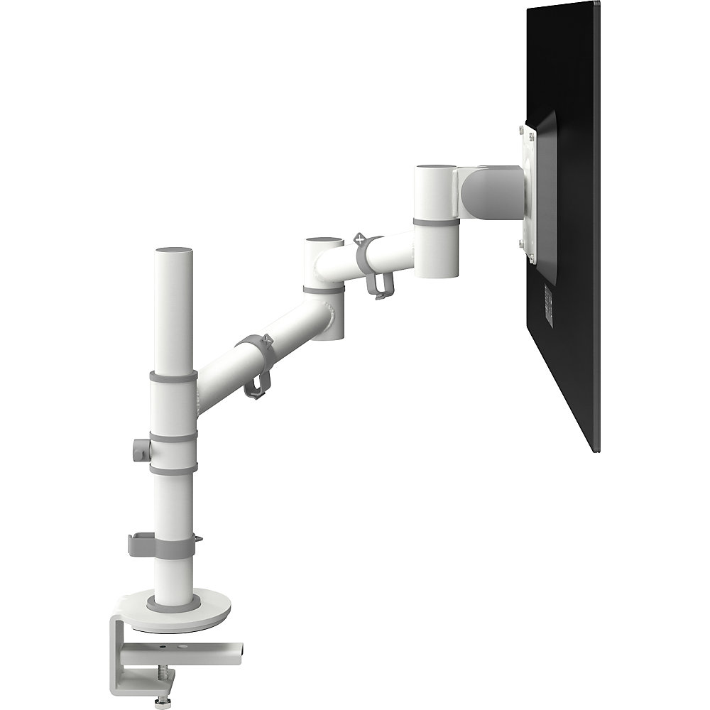 Monitorarm VIEWGO, Einzelarm für 1 Monitor, weiß Dataflex 2