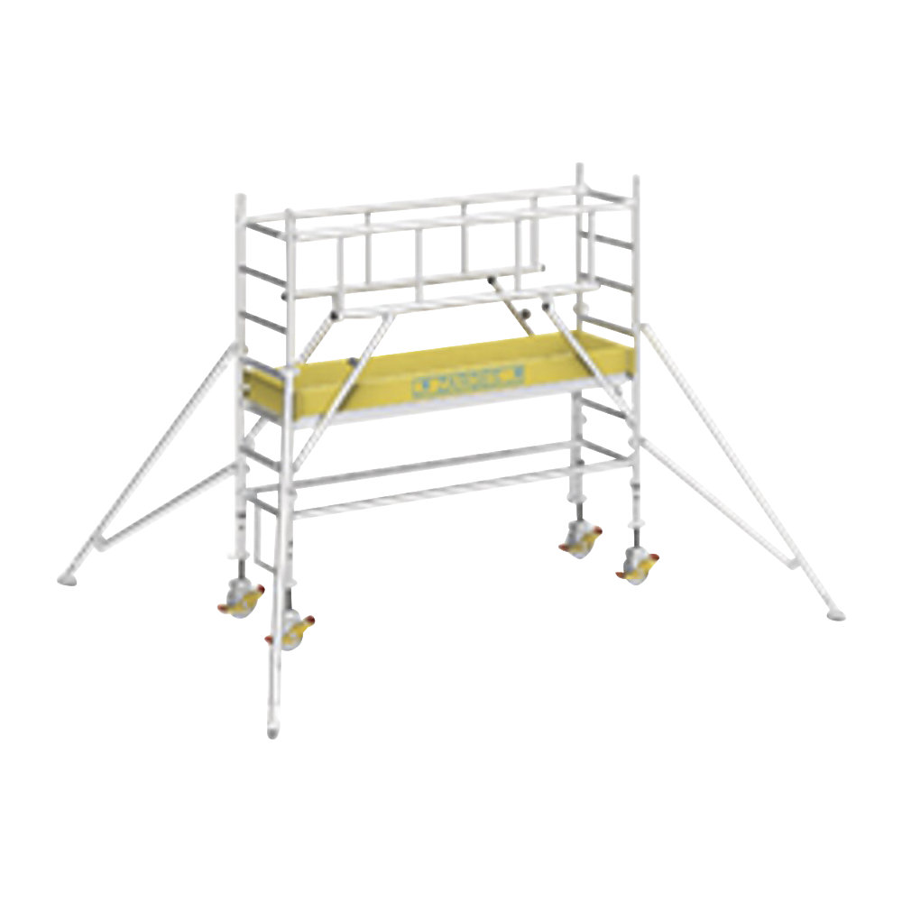 S-PLUS Fahrgerüst, Plattform 1,80 x 0,60 m, Arbeitshöhe 3,40 m ZARGES