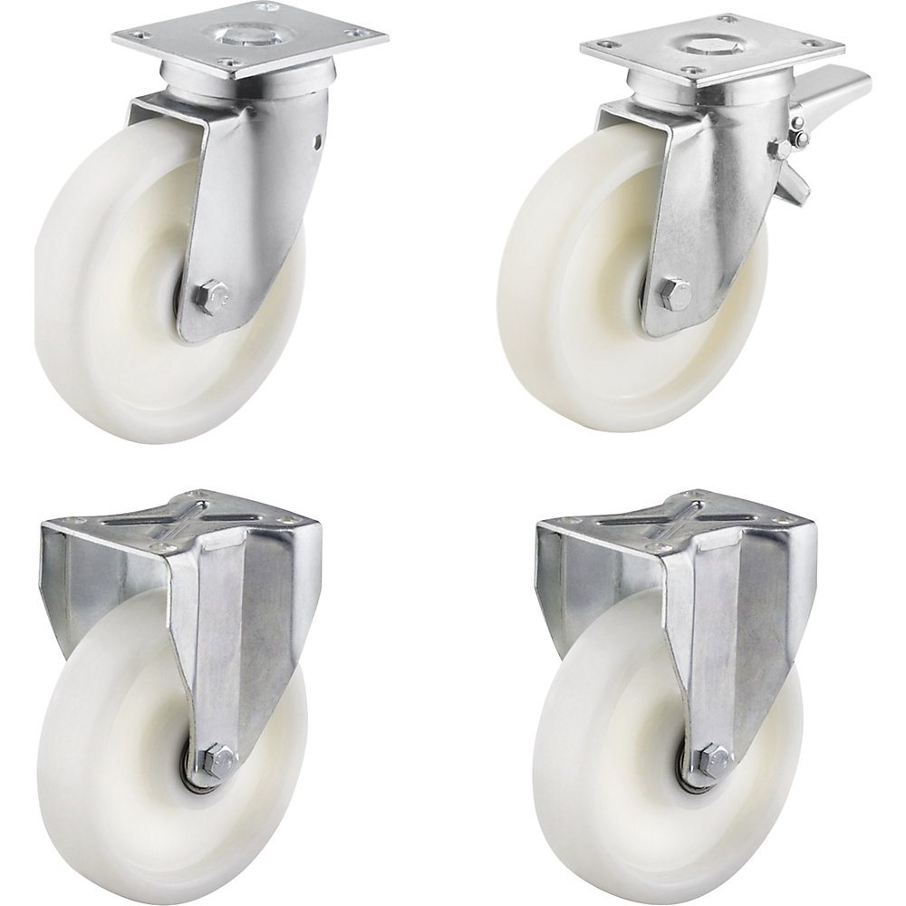 Jeu de roulettes en polyamide