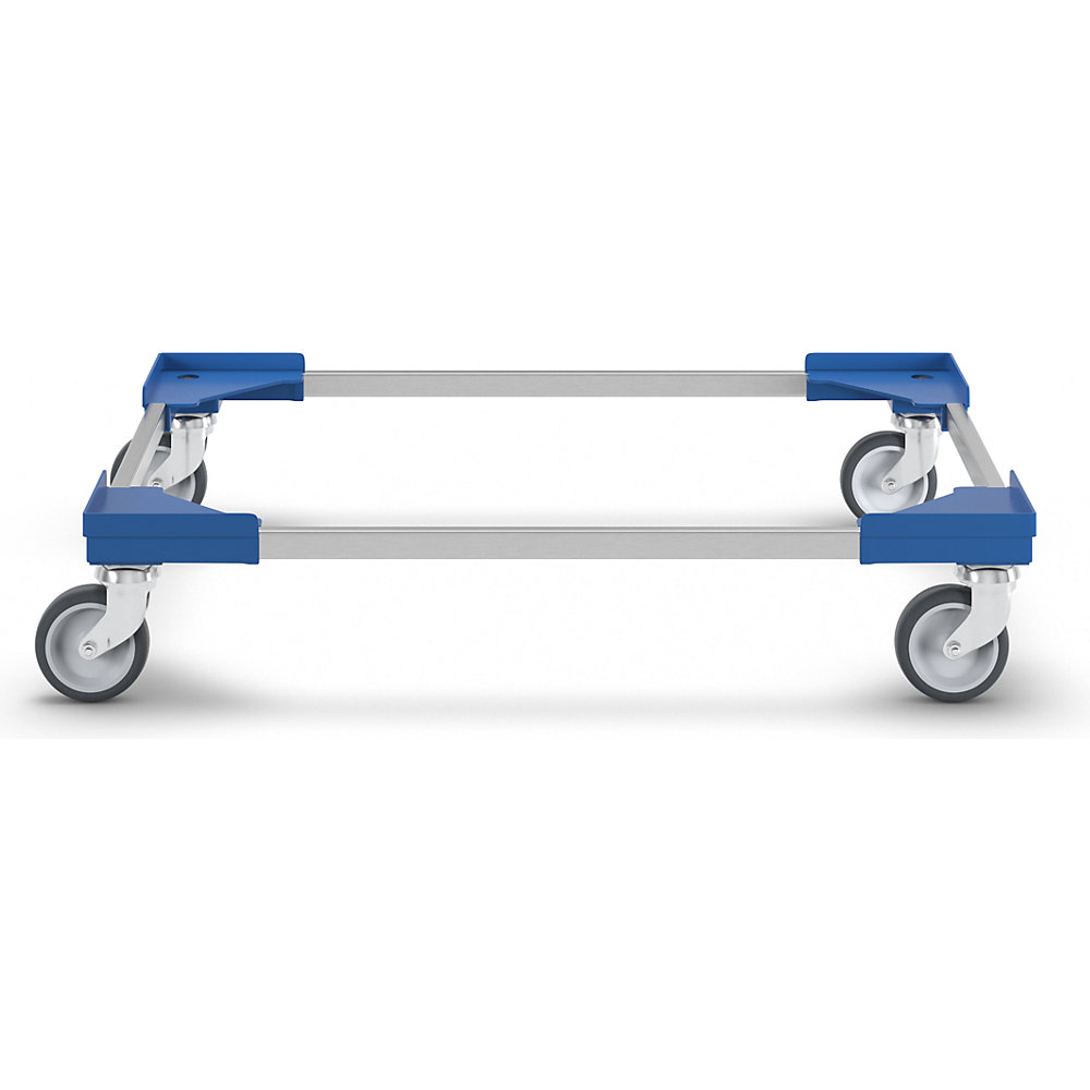 kaiserkraft Profi-Fahrgestell, Hybrid, für Euroformat 800 x 600 mm, blau, ab 20 Stk 2