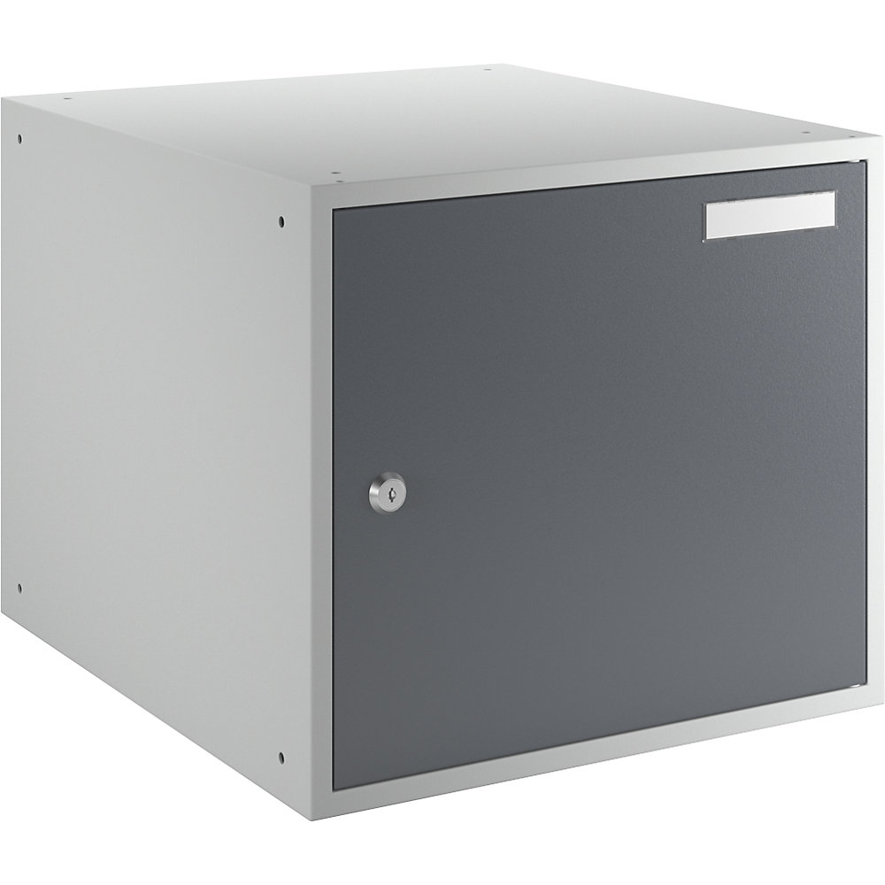Eurokraft Basic Locker Cube Light Gray/Basalt Gray