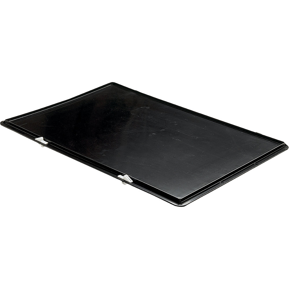 Couvercle rabattable antistatique