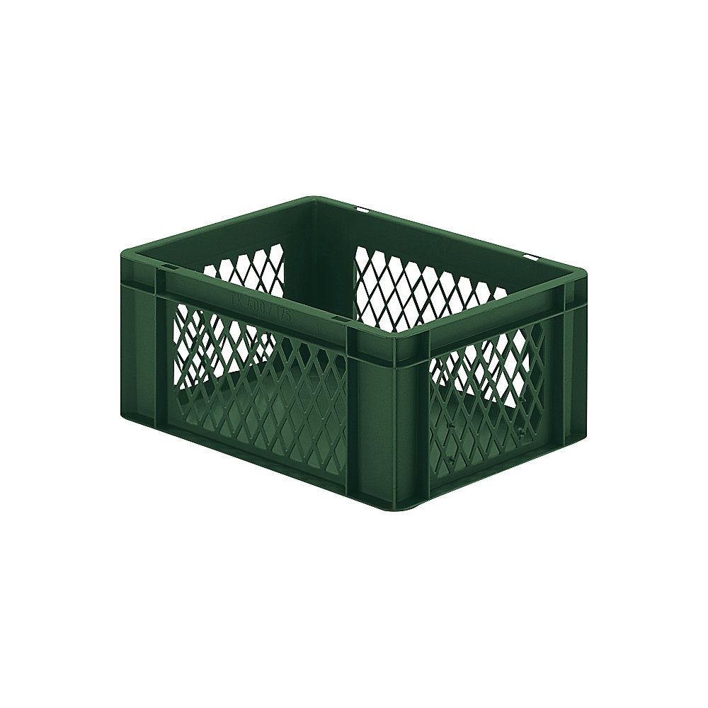 Bac gerbable normes Europe à parois ajourées et fond plein