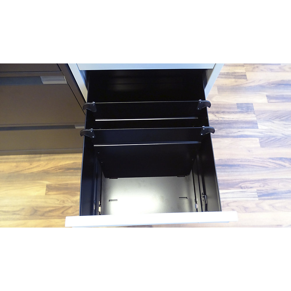 Bisley Light Suspension File Divider Black 2