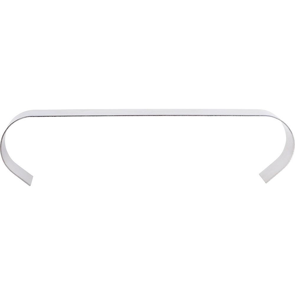 Tôle de freinage pour rail à galets, lot de 10