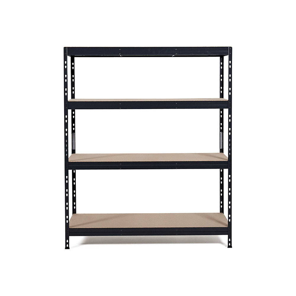 Kaiserkraft Lagan Storage Shelf Anthracite Grey 1500x600x1800mm 2