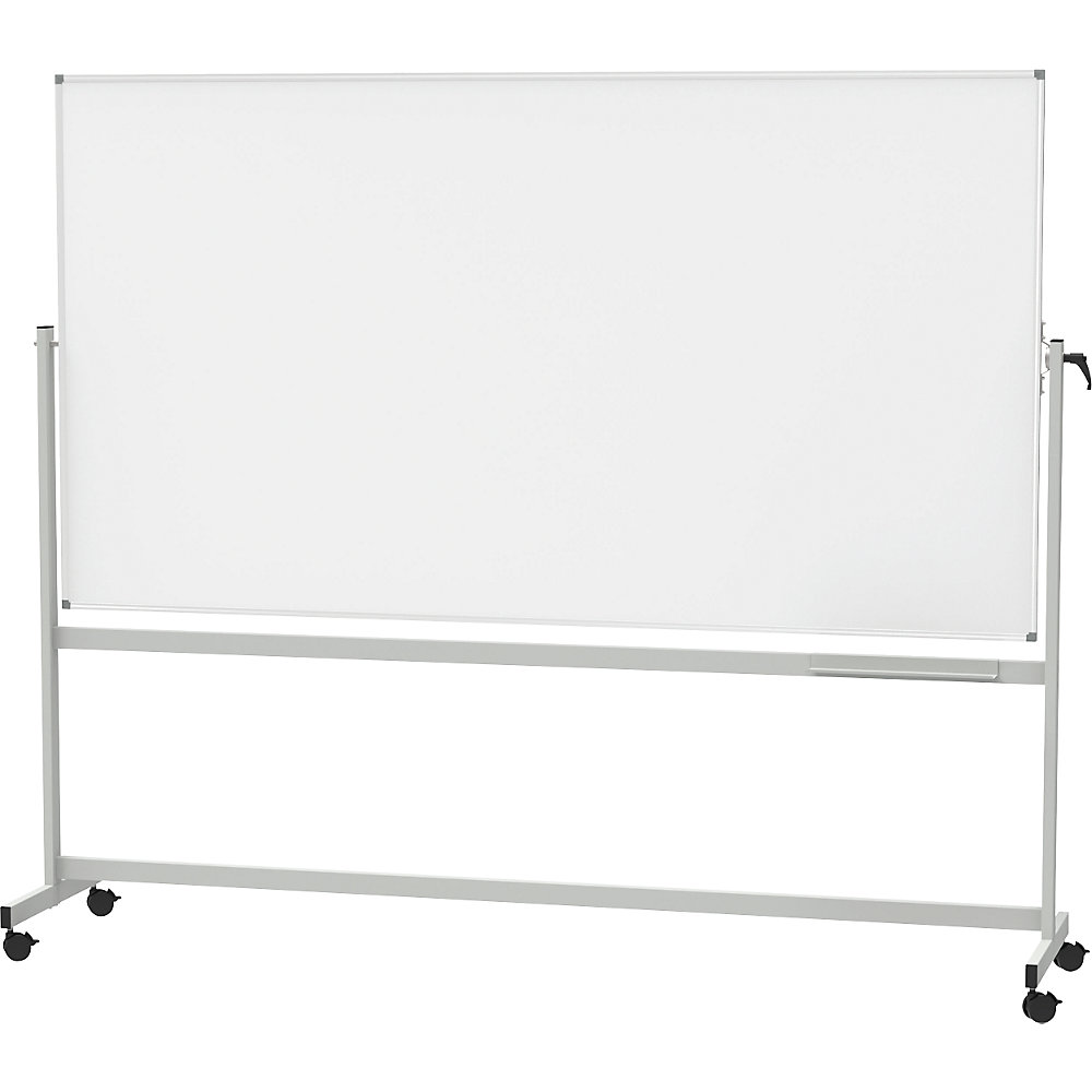 Mobiles Whiteboard MAULstandard, Stahlblech, beschichtet, BxH 2200 x 1200 mm MAUL