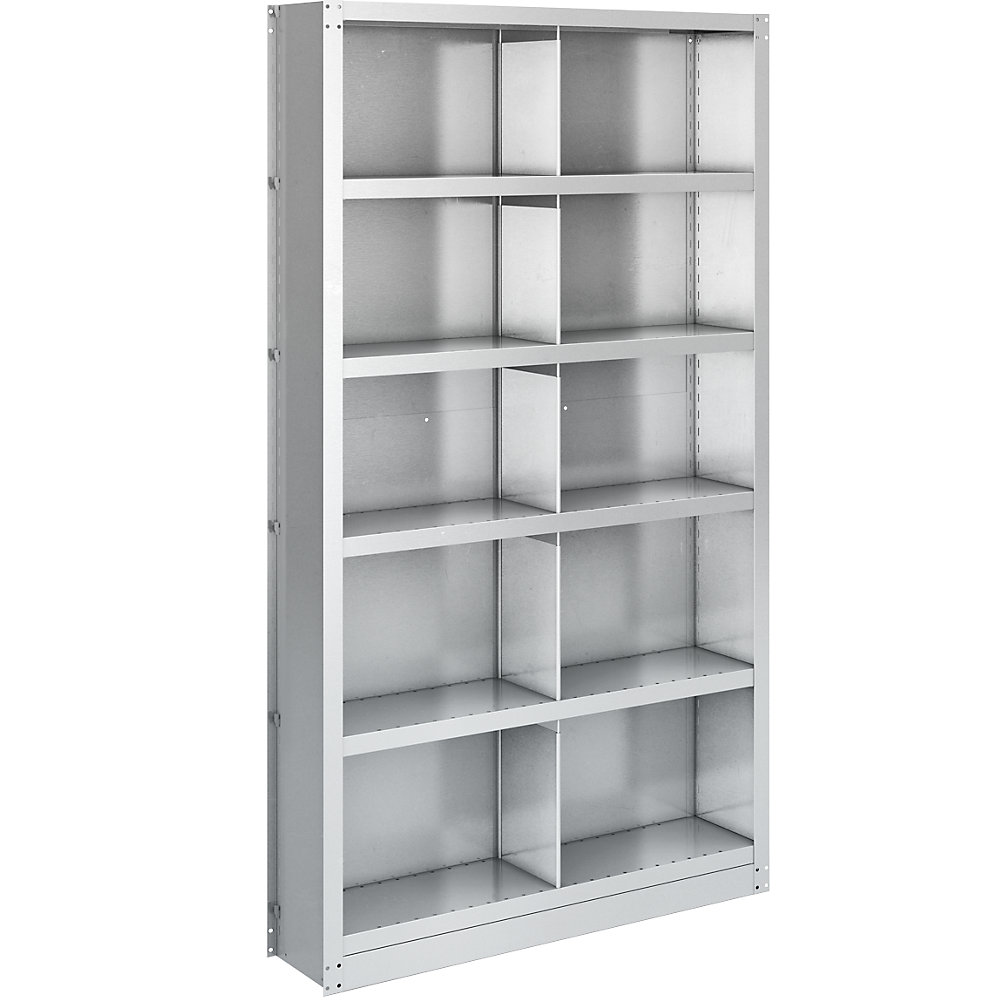 Rayonnage emboîtable modulaire, hauteur 1990 mm