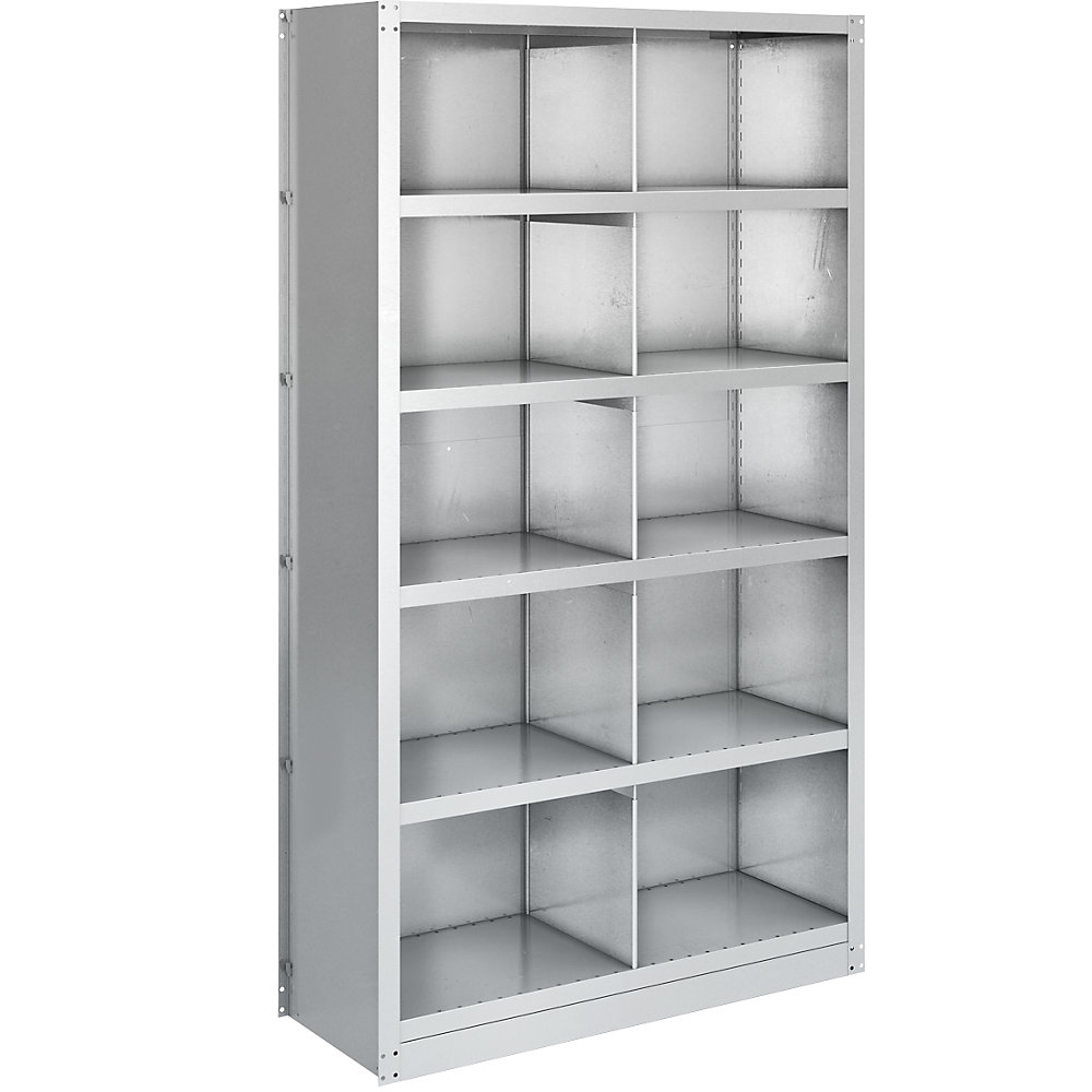 Rayonnage emboîtable modulaire, hauteur 1990 mm