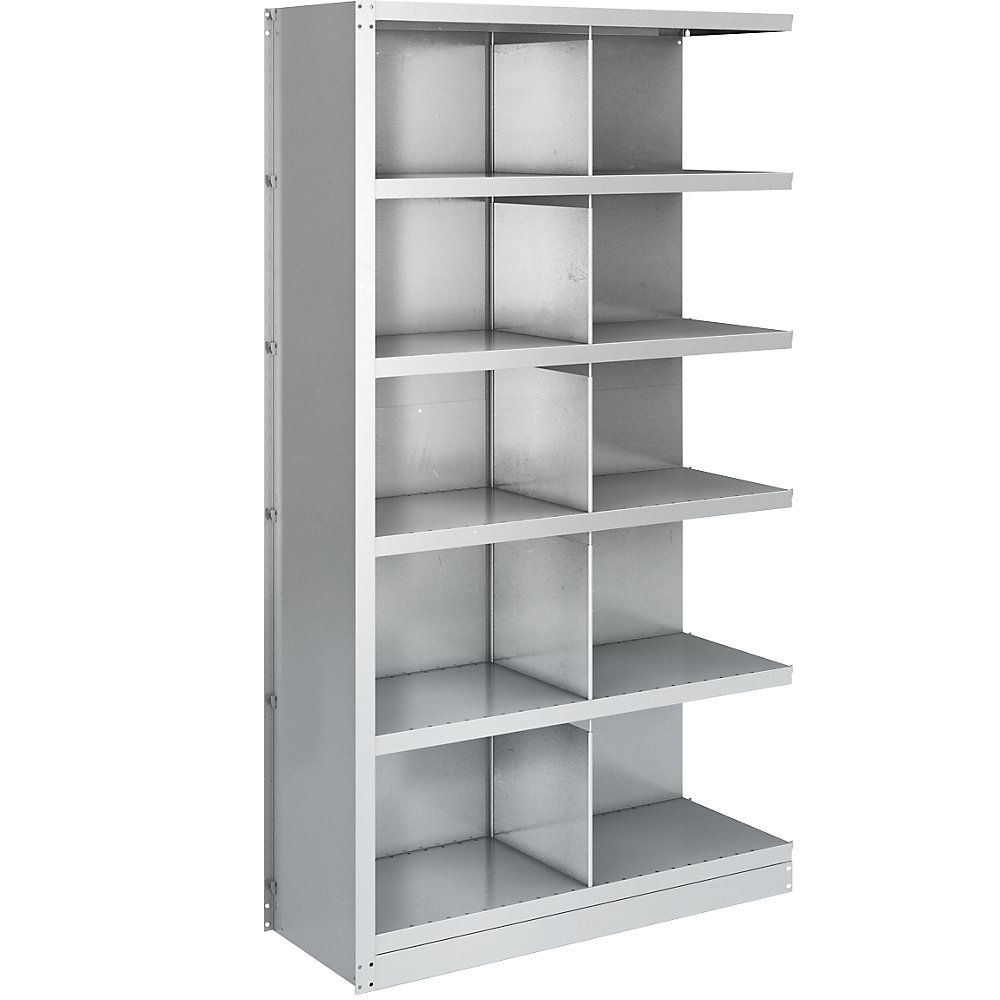 Rayonnage emboîtable modulaire, hauteur 1990 mm