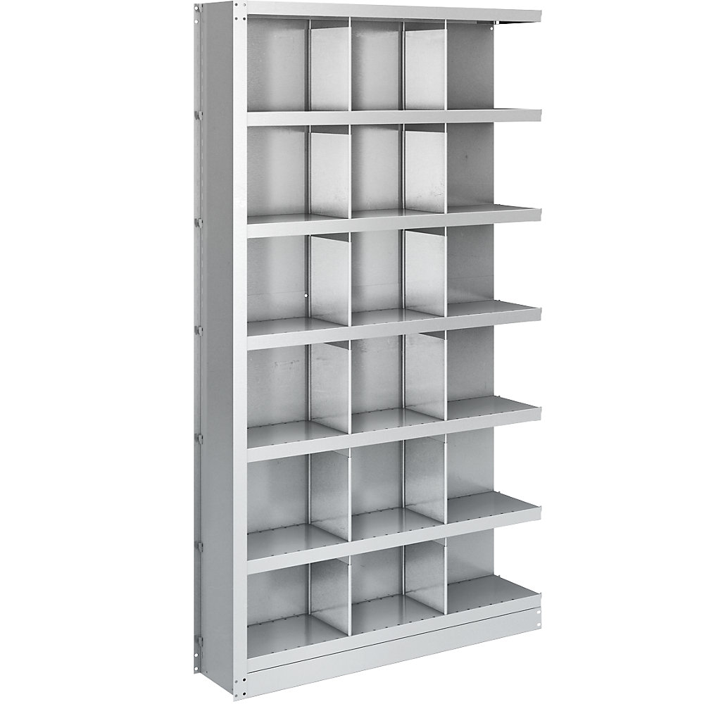 Rayonnage emboîtable modulaire, hauteur 1990 mm