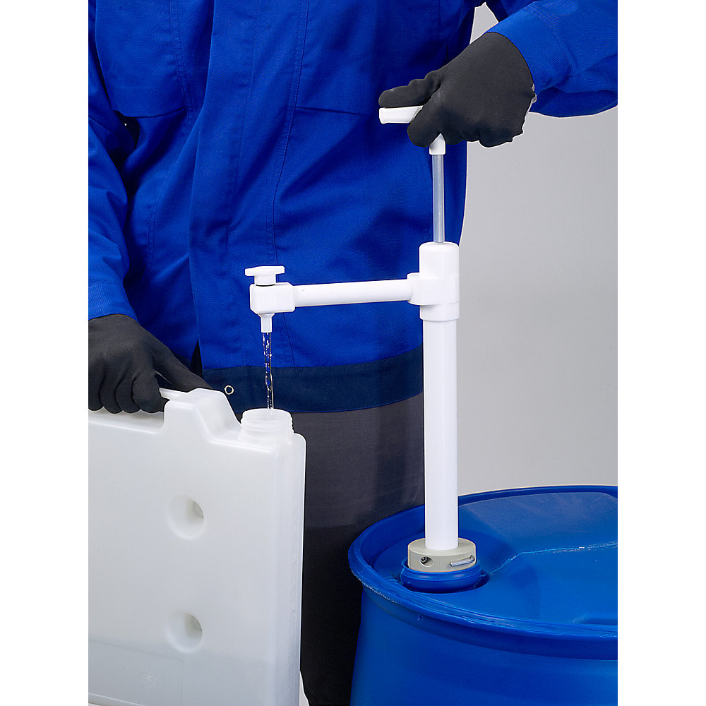 kaiserkraft PTFE Drum Hand Pump with Spout 600mm 2