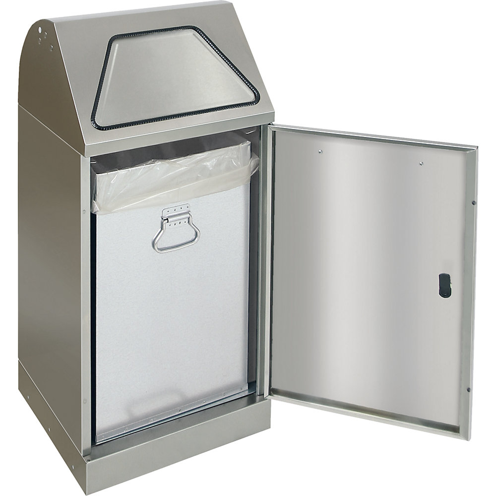 Collecteur de tri avec trappe à ouverture manuelle