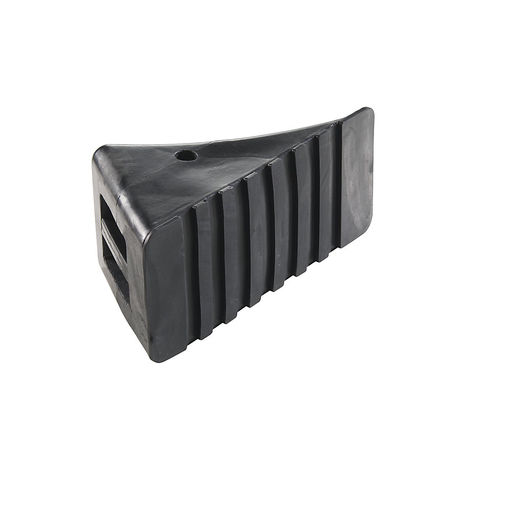 kaiserkraft Gummiradkeil, schwarz, Nenngröße 46, VE 2 Stk, ab 3 VE 2
