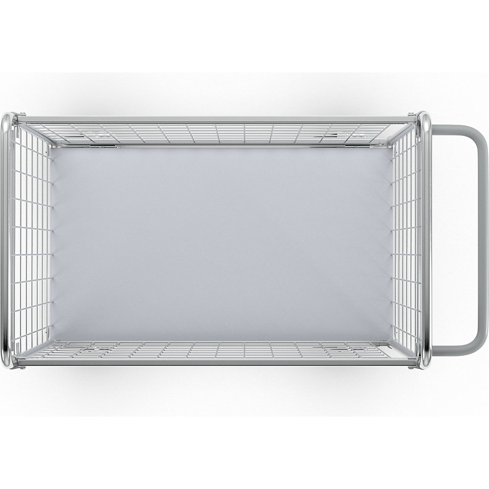 HelgeNyberg SERIE 100 Mesh Cart Galvanized 2