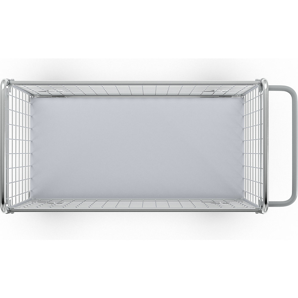 Vierwandwagen SERIE 100, Tragfähigkeit 100 kg, LxBxH 800 x 460 x 1120 mm, ab 5 Stk HelgeNyberg 3