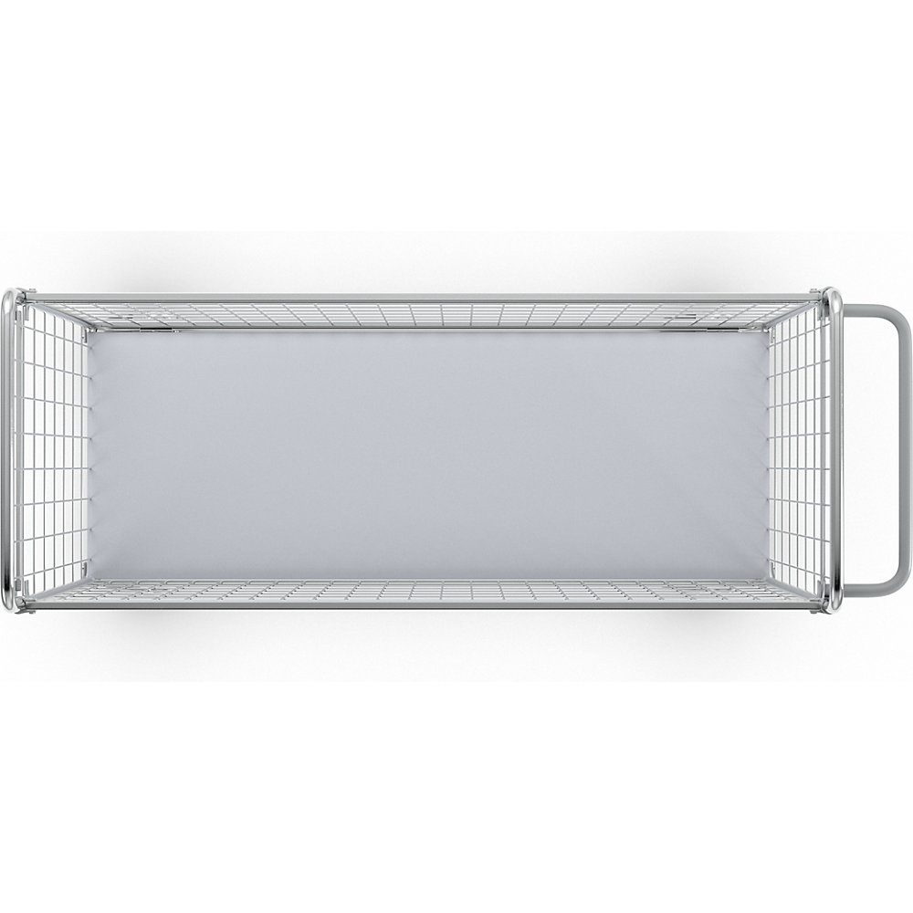 Vierwandwagen SERIE 100, Tragfähigkeit 100 kg, LxBxH 1180 x 460 x 1120 mm HelgeNyberg 3