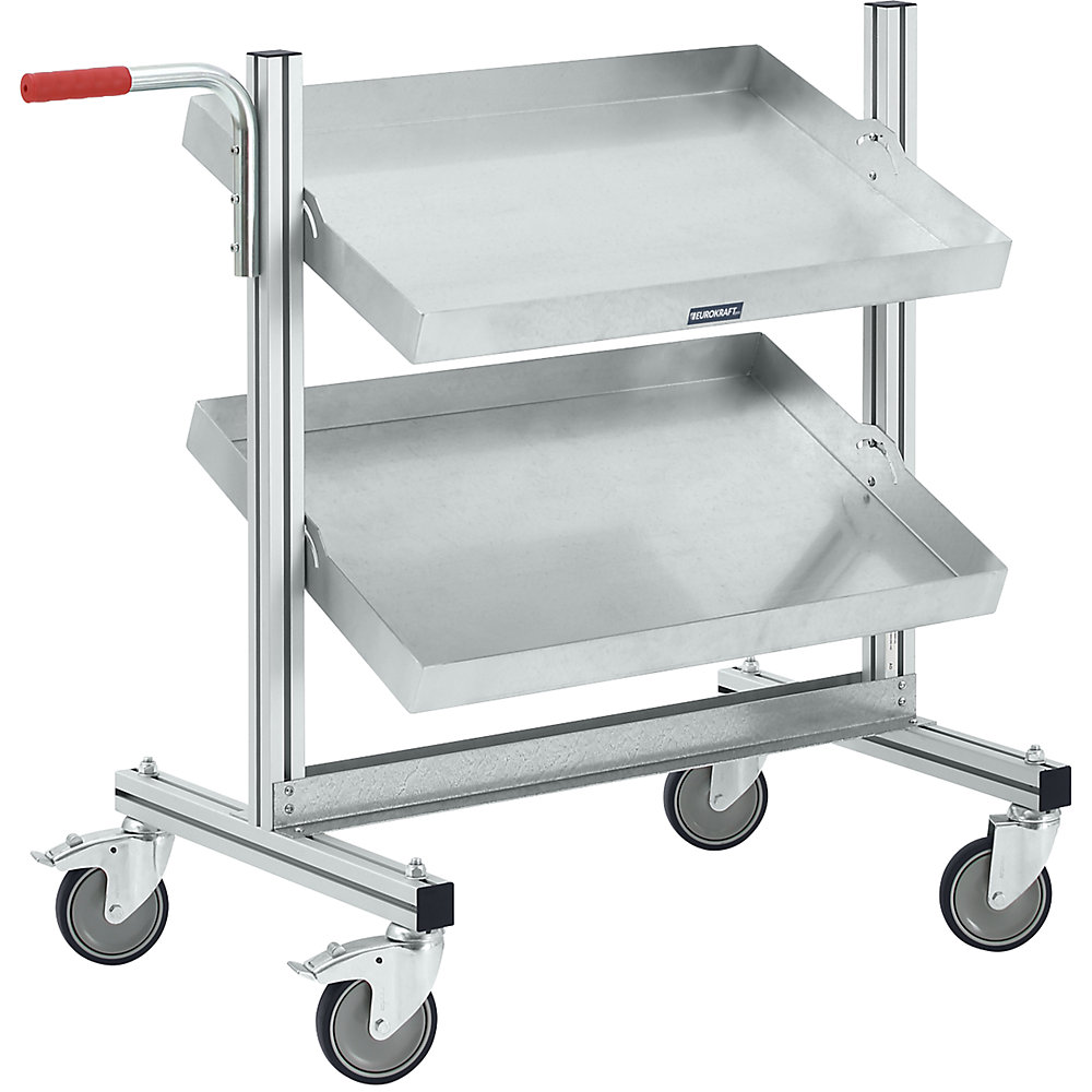 Rayonnage mobile et fixe en aluminium