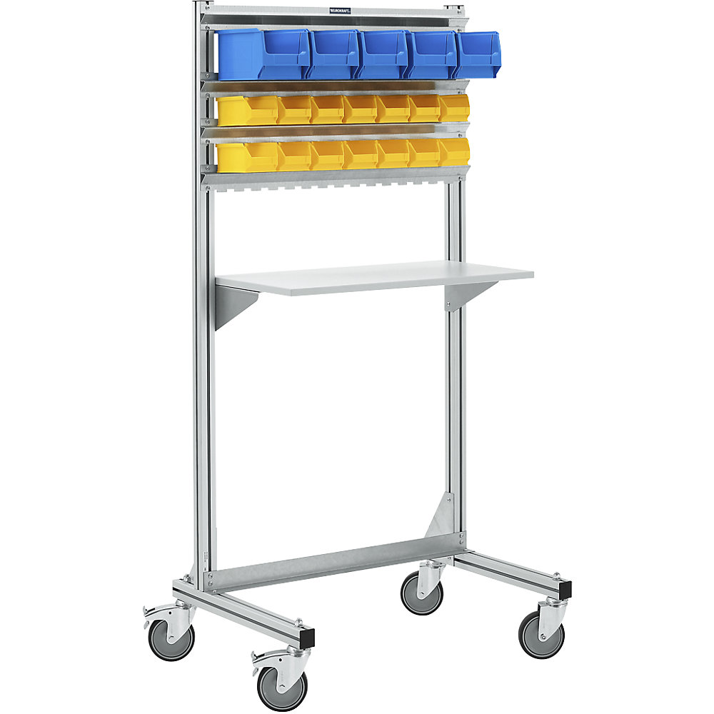 Pupitre en aluminium