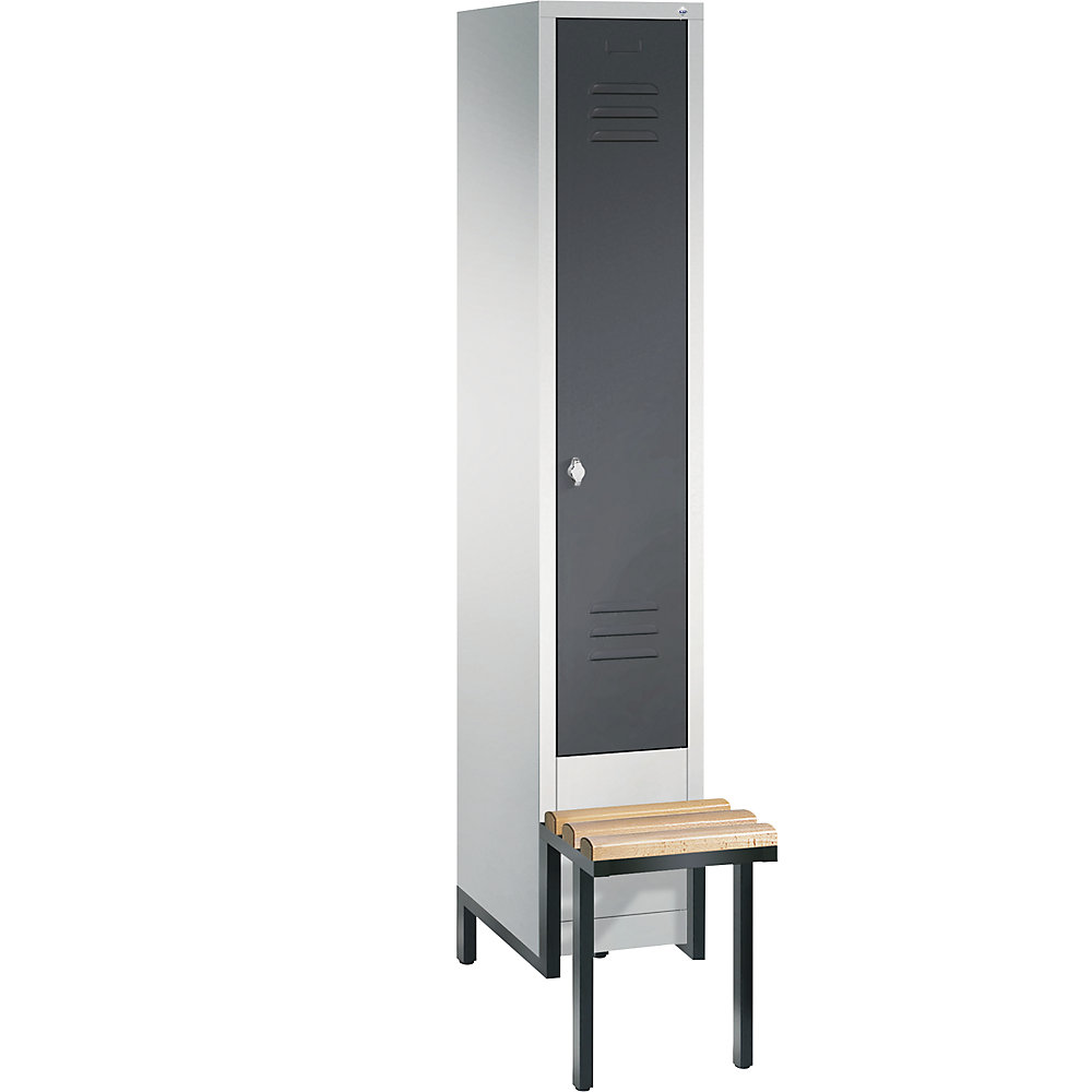 Penderie CLASSIC avec châssis inférieur servant de banc