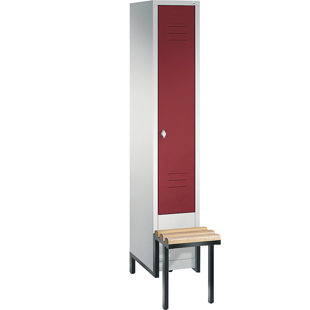 Penderie CLASSIC avec châssis inférieur servant de banc