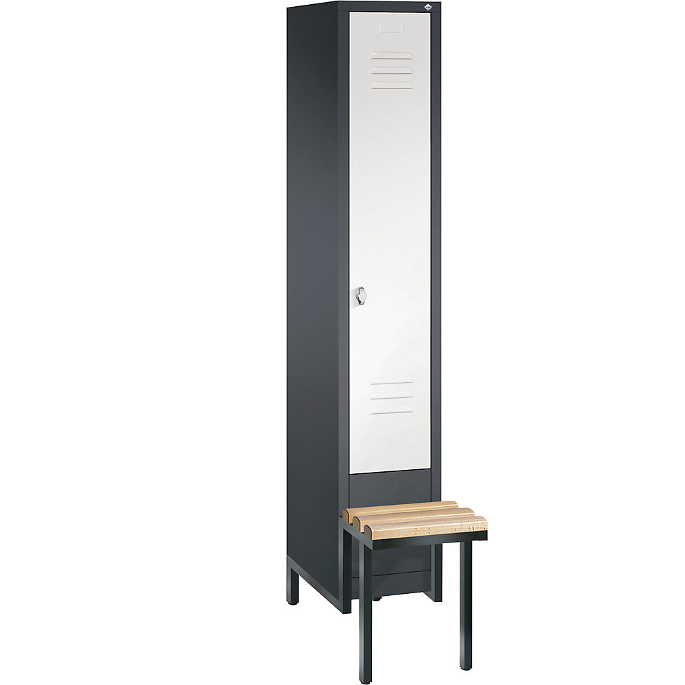 Penderie CLASSIC avec châssis inférieur servant de banc