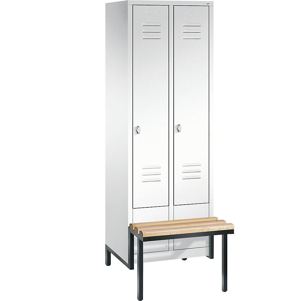 Penderie CLASSIC avec châssis inférieur servant de banc