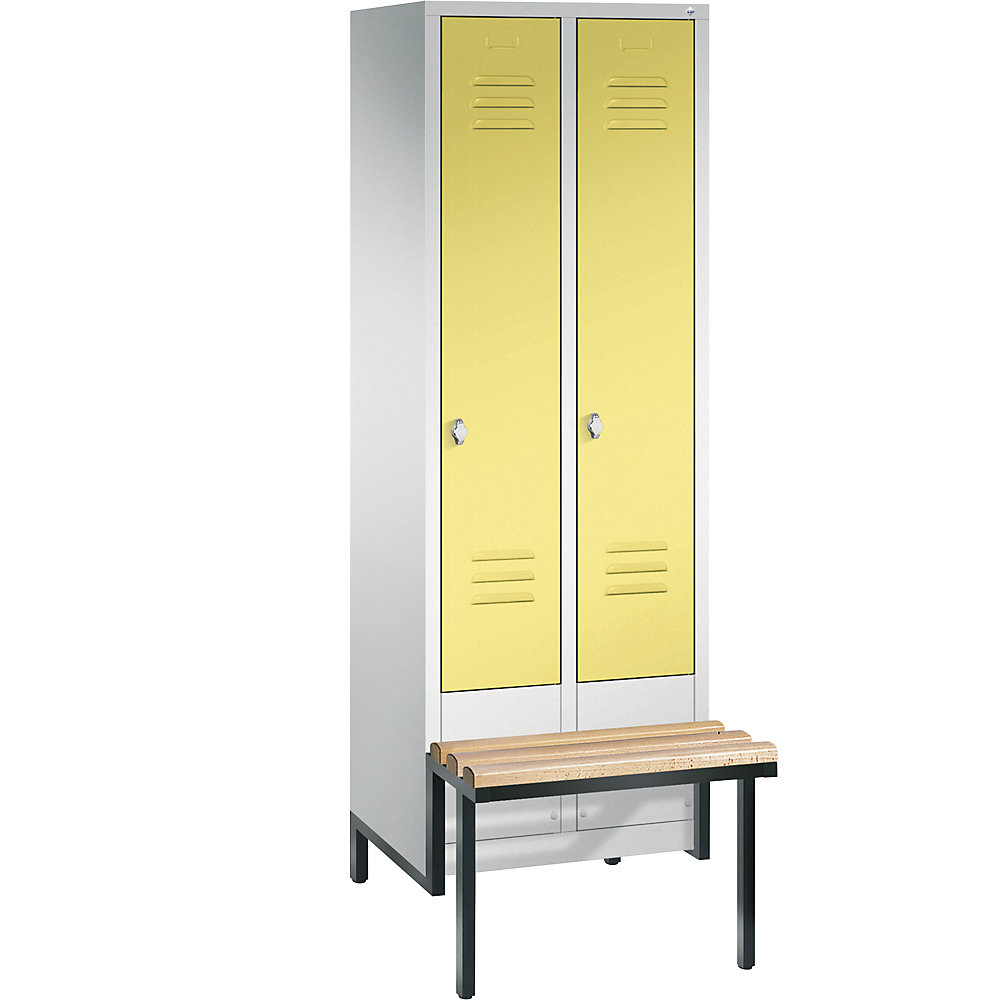 Penderie CLASSIC avec châssis inférieur servant de banc