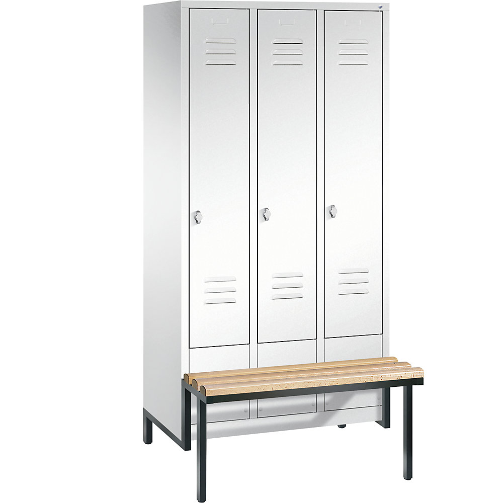 Penderie CLASSIC avec châssis inférieur servant de banc