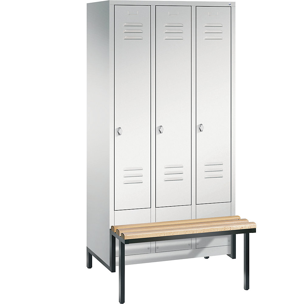 Penderie CLASSIC avec châssis inférieur servant de banc