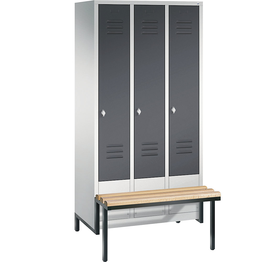 Penderie CLASSIC avec châssis inférieur servant de banc