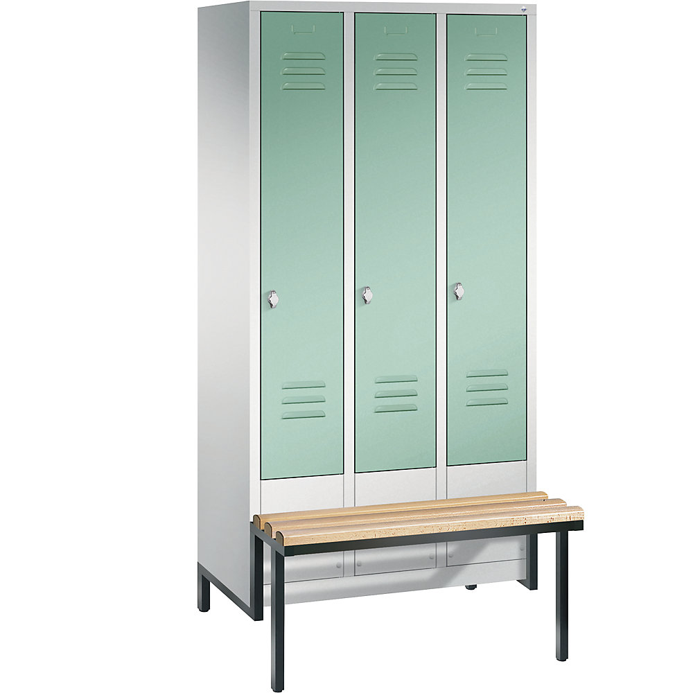 Penderie CLASSIC avec châssis inférieur servant de banc