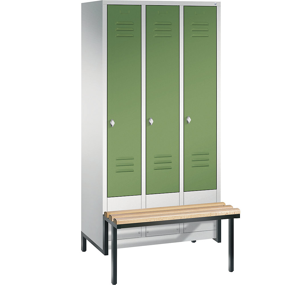Penderie CLASSIC avec châssis inférieur servant de banc