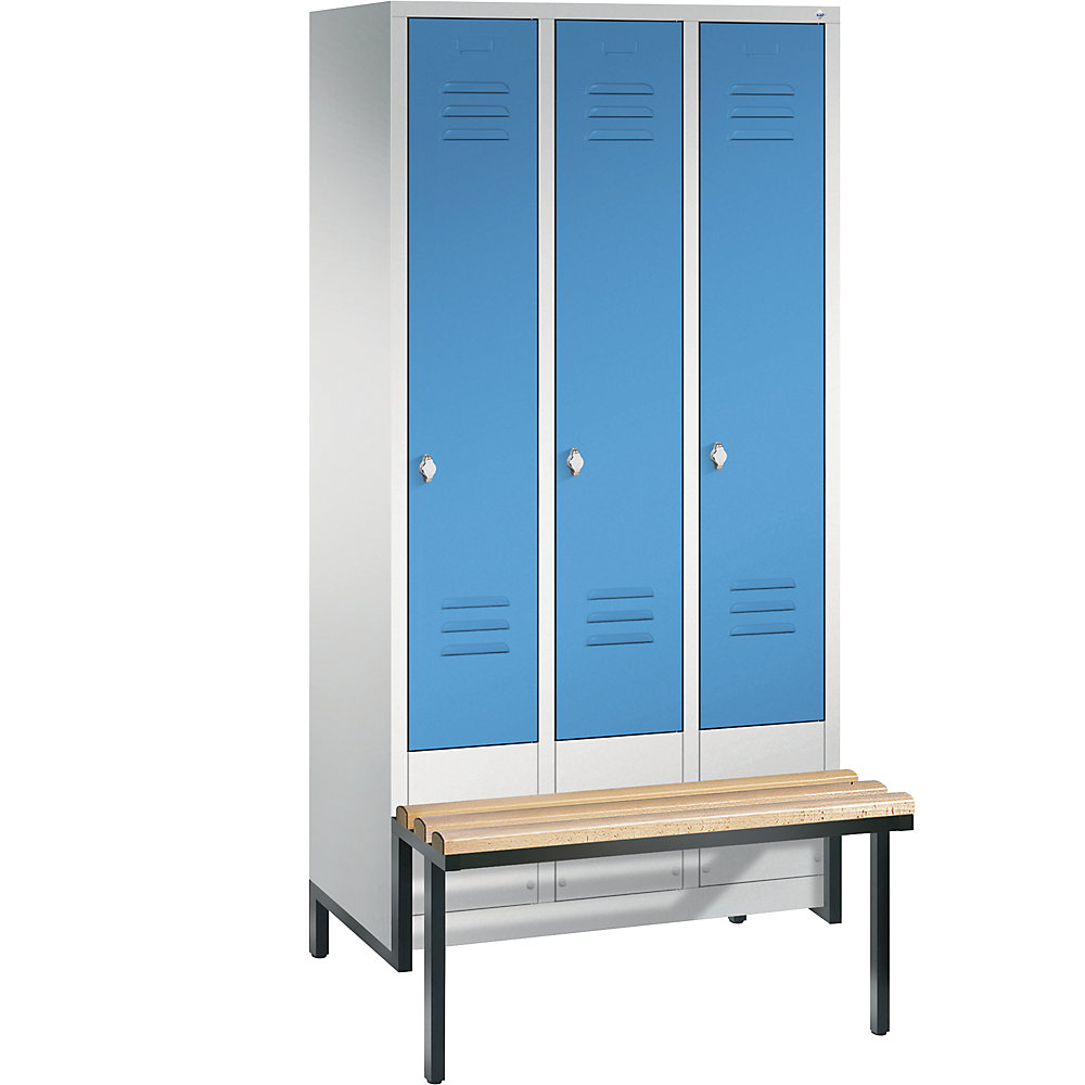 Penderie CLASSIC avec châssis inférieur servant de banc