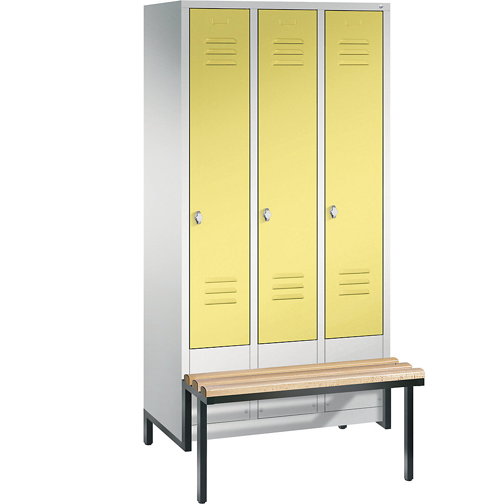 Penderie CLASSIC avec châssis inférieur servant de banc