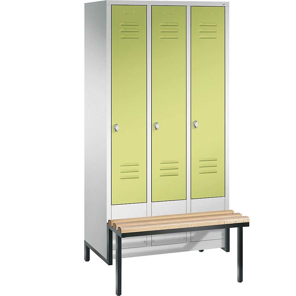 Penderie CLASSIC avec châssis inférieur servant de banc