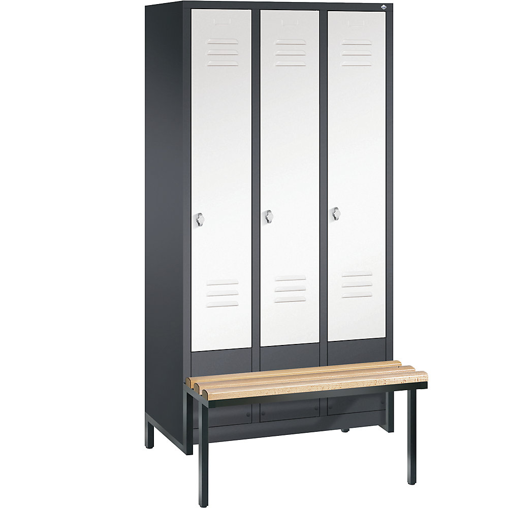 Penderie CLASSIC avec châssis inférieur servant de banc