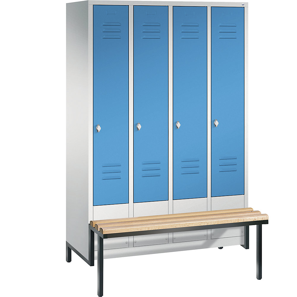 Penderie CLASSIC avec châssis inférieur servant de banc