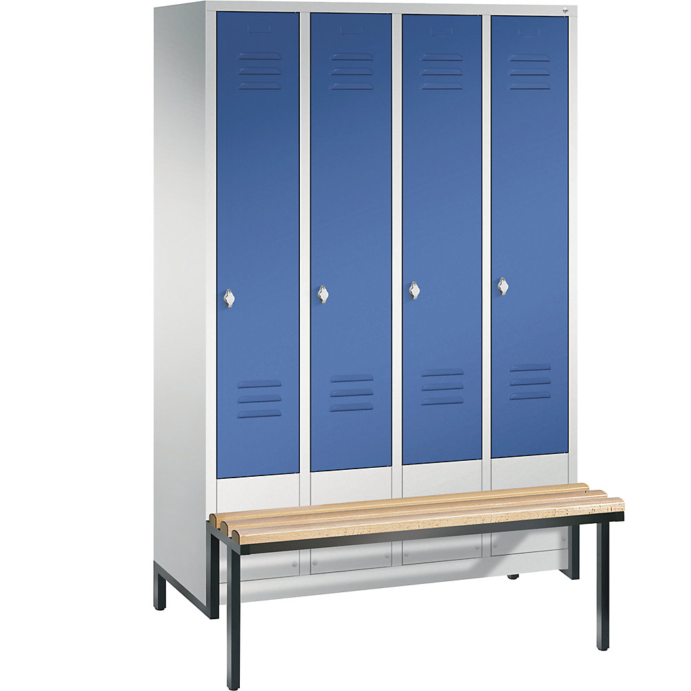 Penderie CLASSIC avec châssis inférieur servant de banc