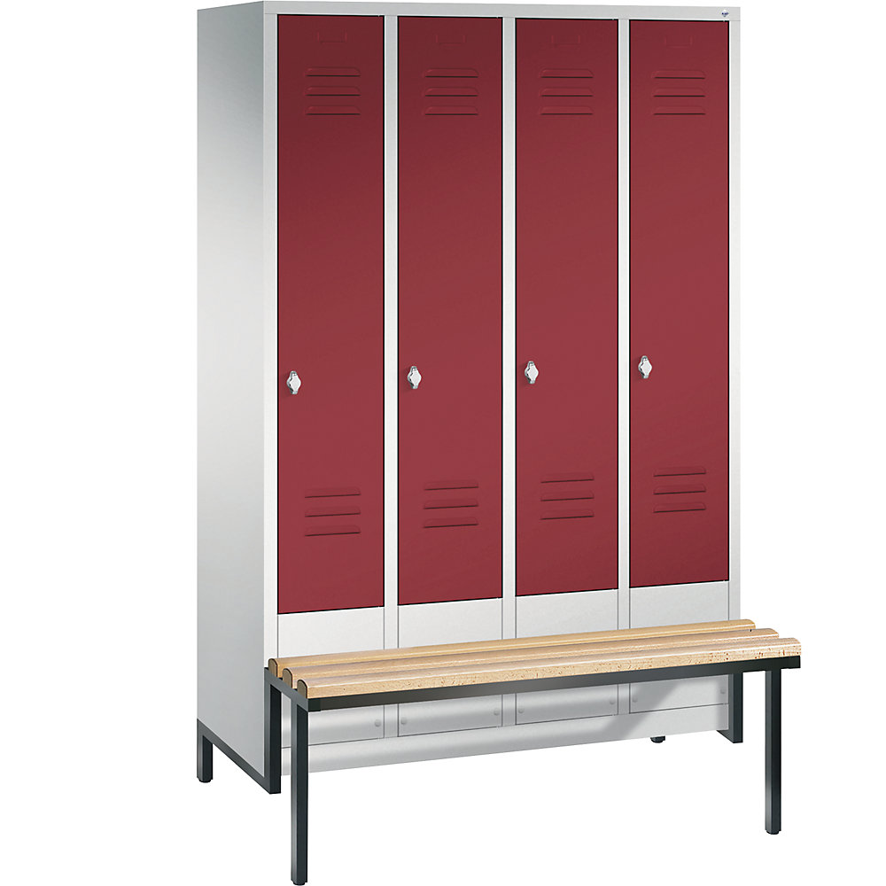Penderie CLASSIC avec châssis inférieur servant de banc