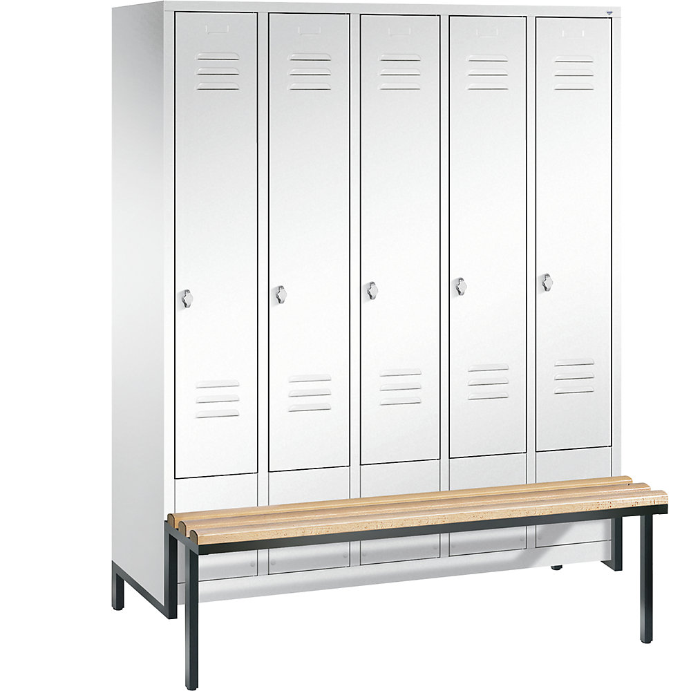 Penderie CLASSIC avec châssis inférieur servant de banc