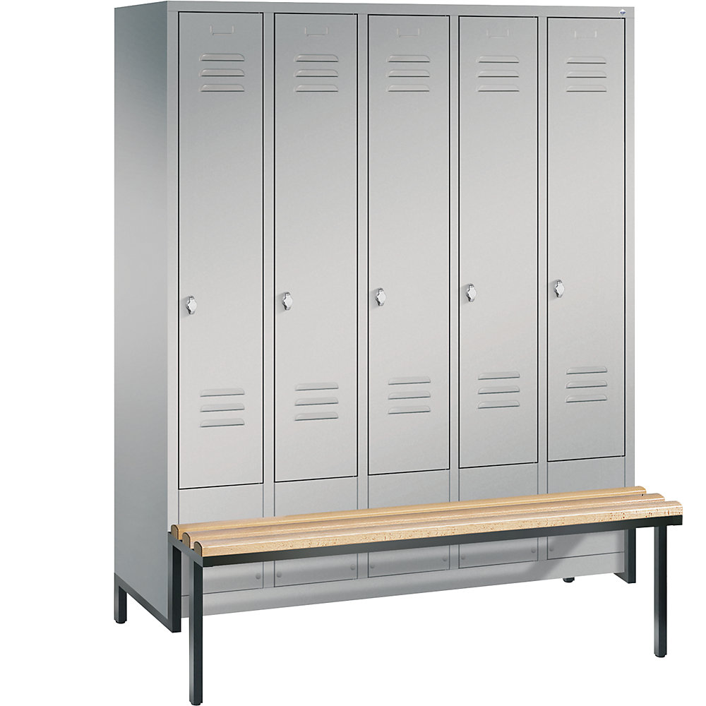 Penderie CLASSIC avec châssis inférieur servant de banc