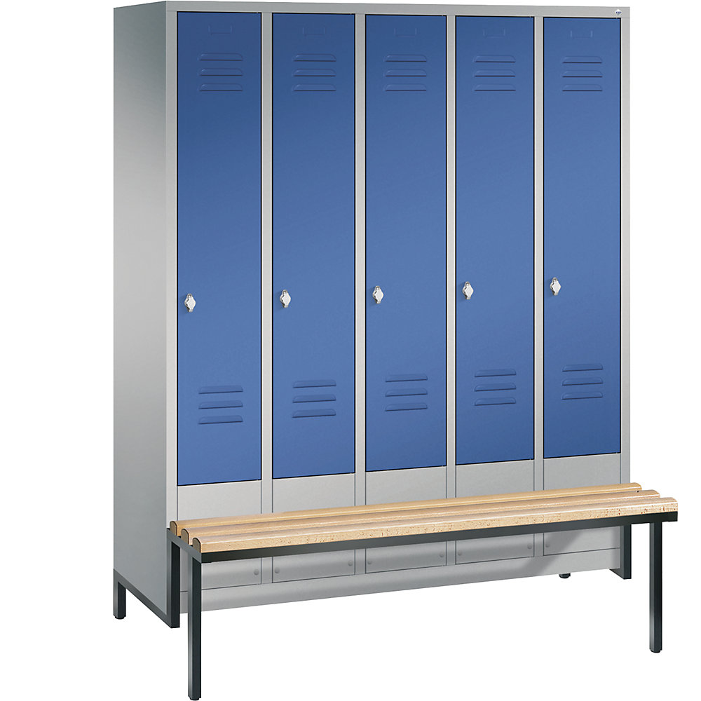 Penderie CLASSIC avec châssis inférieur servant de banc