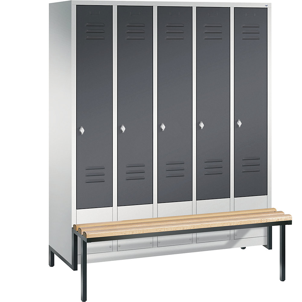 Penderie CLASSIC avec châssis inférieur servant de banc