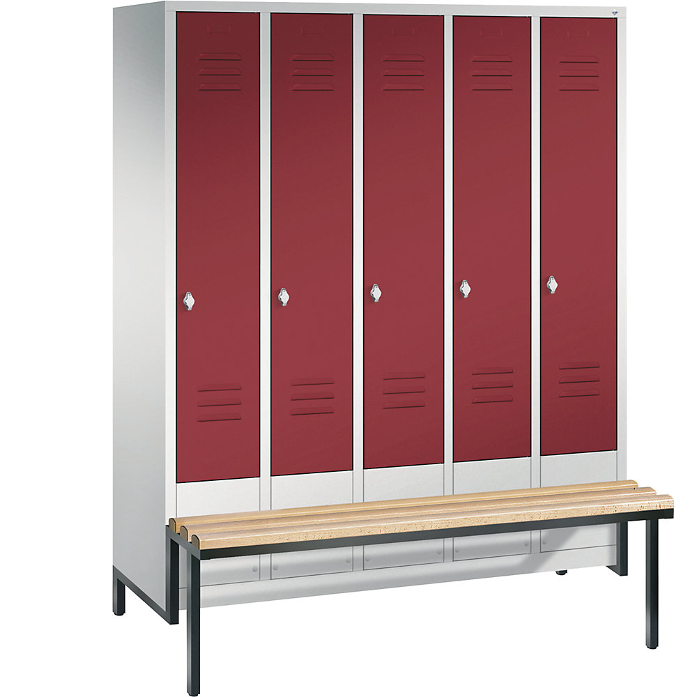 Penderie CLASSIC avec châssis inférieur servant de banc