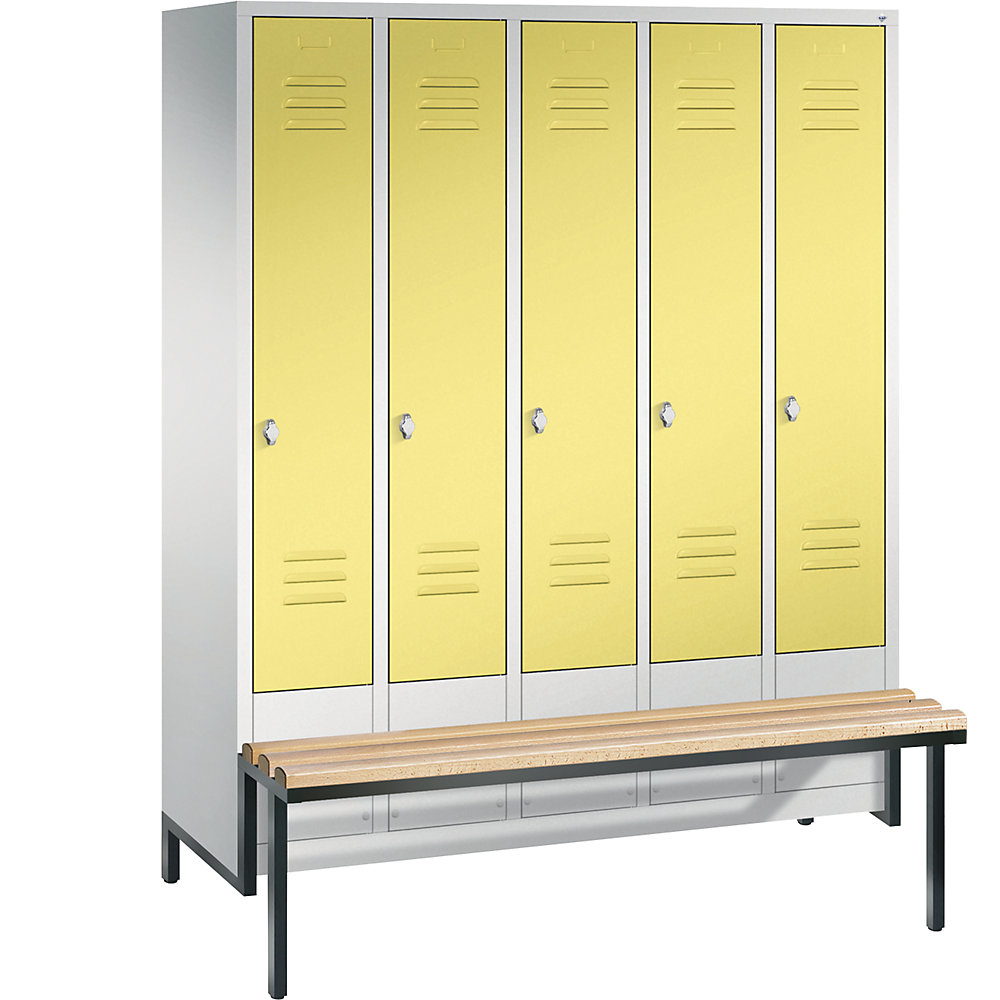 Penderie CLASSIC avec châssis inférieur servant de banc