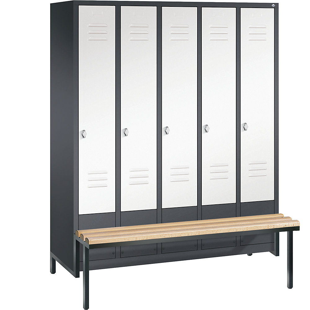 Penderie CLASSIC avec châssis inférieur servant de banc