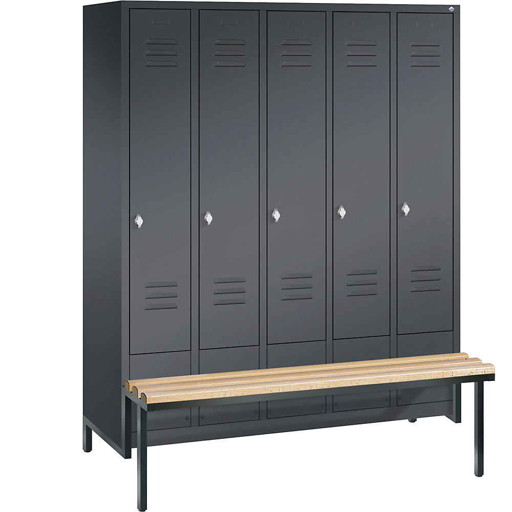 Penderie CLASSIC avec châssis inférieur servant de banc