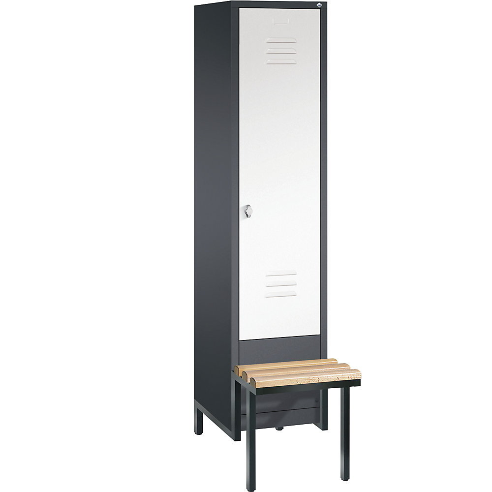 Penderie CLASSIC avec châssis inférieur servant de banc